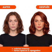 Cargar imagen en el visor de la galería, Antes y después Blondz Only Cobre Dorado