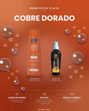 Cargar imagen en el visor de la galería, Beneficios clave Blondz Only Cobre Dorado