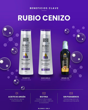 Cargar imagen en el visor de la galería, KIT para RUBIAS Blondz Only Rubio Cenizo (Shampoo Blondz 1 und, 1 und Macarilla Blondz Only 350ml y 1 und Girlz Only Shampoo Seco Blonde )