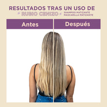 Cargar imagen en el visor de la galería, Blondz Only Shampoo Matizante Rubio Cenizo con Aceite de Argán 350 ML
