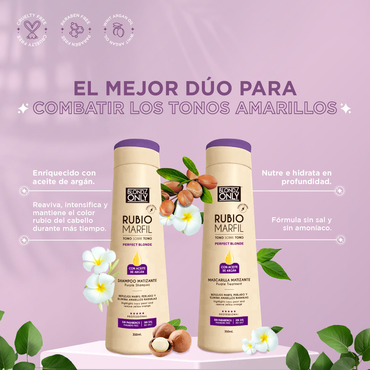 KIT RUBIO PERFECTO + GRATIS Shampoo Seco Anti-Frizz ENVIO GRATIS