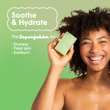 Cargar imagen en el visor de la galería, Esponjabon Aloe Vera Humectante 60 gr