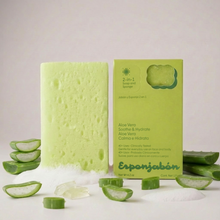 Cargar imagen en el visor de la galería, Esponjabon Aloe Vera Humectante 120 gr