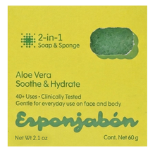 Cargar imagen en el visor de la galería, Esponjabon Aloe Vera Humectante 60 gr