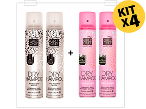 Girlz Only Kit x4 Shampoo en Seco (Nude2 und y 2 und Party)